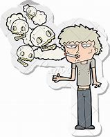 Image result for A Cartoon of a Smoker with a Chimney On His Head