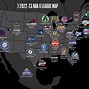 Image result for NBA G League Teams Map