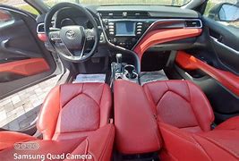 Image result for 2018 Toyota Camry XSE White Red Interior
