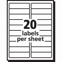 Image result for Avery 8 Labels per Sheet Template