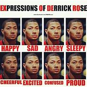 Image result for Derrick Rose Meme Face