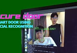 Image result for Face Recognition Glass Door Lock