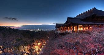 Image result for At Night Kyoto Japan