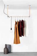Image result for Ceiling Clothes Hanger Rack