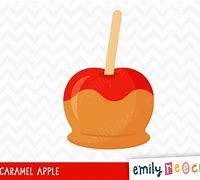 Image result for Caramel Apple Clip Art