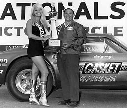 Image result for Vintage Speedway Trophy Girls