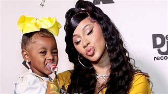 Image result for Cardi B and Her Daughter