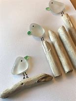 Image result for Barbed Wire Art with Sea Glass