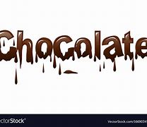 Image result for Chocolate Word Clip Art