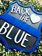 Image result for Back the Blue Sign