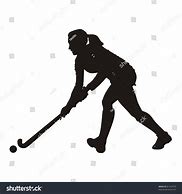 Image result for Field Hockey Silhouette