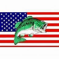 Image result for American Flag Bass Fish