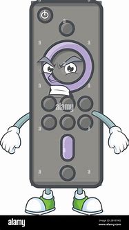 Image result for TV Remote Cartoon