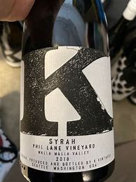 Image result for K Syrah Phil Lane