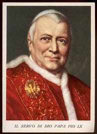 Image result for Pope Pius IX