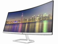 Image result for HP Curved Monitor 3.4