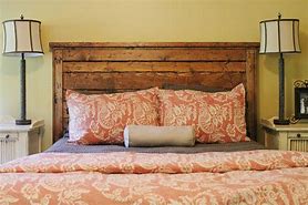 Image result for Reclaimed Wood Headboard