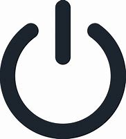 Image result for Power Button Icon Art Black and White