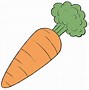 Image result for Simple Carrot Drawing