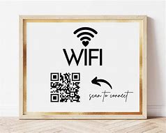 Image result for Wifi QR Code Sticker