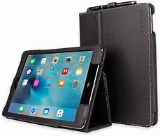 Image result for Apple iPad Air 2 Black Leather Case