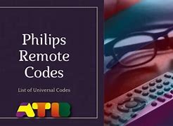 Image result for RCA Universal Remote Codes for Philips TV