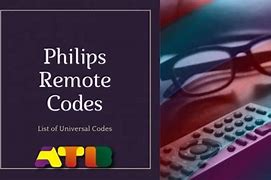 Image result for How to Program Philips Universal Remote