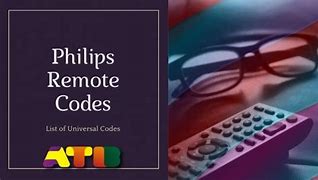 Image result for Philips Universal Codes List