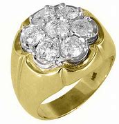 Image result for Gold Ring Round Shape for Men