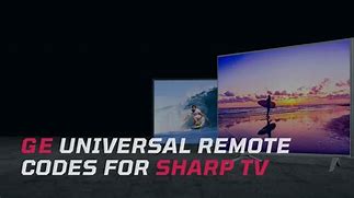 Image result for Sharp TV Codes for Universal Remote