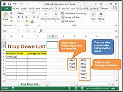 Image result for Excel DropDown Liste