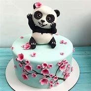 Image result for Panda Theme Cake