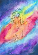 Image result for Watercolor Shooting Star