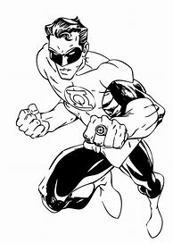 Image result for Baby Green Lantern Black and White