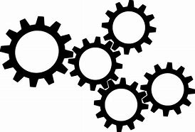 Image result for Gear Icon with 6