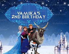 Image result for First Birthday Frozen Backdrop