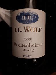 Image result for J L Wolf Wachenheimer Belz Riesling Spatlese