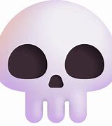 Image result for Freaky Skull. Emoji