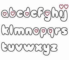 Image result for Cute Bubble Text Font