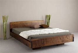 Image result for Rustic Wood Floating Bed