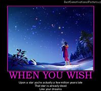 Image result for When You Wish Upon a Star Meme