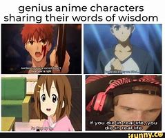 Image result for Genius Anime Meme