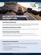 Image result for Honda Motorcycle Warranty