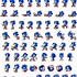 Image result for Sonic Running Animation Sprites