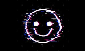 Image result for Neon Glitch Smile Face 4K PC