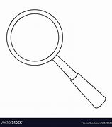 Image result for Magnifying Glass Icon Black and White