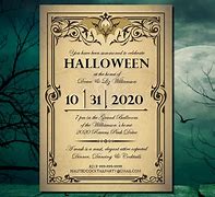 Image result for Vintage Halloween Party Invitations