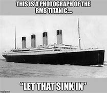 Image result for Titanic Pothole Meme