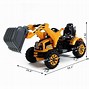 Image result for Kids Ride On Excavator Toy