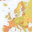 Image result for Political Relief Map of Europe